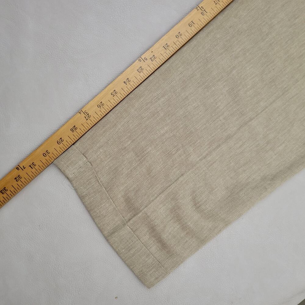 VINTAGE Polo Ralph Lauren Whipcord Trousers Size Cotton Cuffed Pants Size 36x30 - Picture 9 of 13